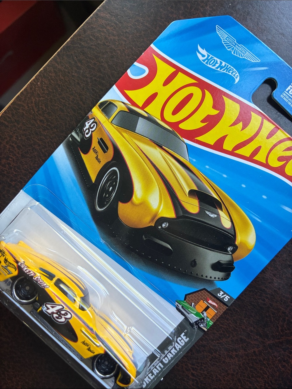 Hot Wheels Yellow Racing Coupe Toy Car